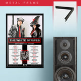 White Stripes with Icky Thump (2007) - Concert Poster - 13 x 19 inches