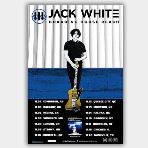 Jack White (2018) - Concert Poster - 13 x 19 inches