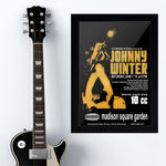 Johnny Winter with 10Cc (1975) - Concert Poster - 13 x 19 inches