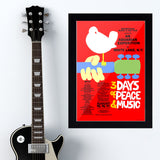 Woodstock  with   (1969) - Concert Poster - 13 x 19 inches