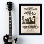 Yardbirds (1966) - Concert Poster - 13 x 19 inches