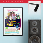 The Beatles: Yellow Submarine (1968) - Movie Poster - 13 x 19 inches