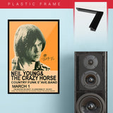 Neil    Signature Young (1970) - Concert Poster - 13 x 19 inches