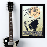 Neil Young (1971) - Concert Poster - 13 x 19 inches