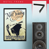 Neil Young (1971) - Concert Poster - 13 x 19 inches