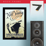 Neil Young (1971) - Concert Poster - 13 x 19 inches