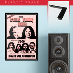 Neil Young and Stephen Stills with Poco (1976) - Concert Poster - 13 x 19 inches