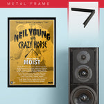Neil Young with Moist (1996) - Concert Poster - 13 x 19 inches