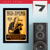 Neil Young with Wilco (2008) - Concert Poster - 13 x 19 inches