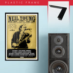 Neil Young with Deathcab For Cut (2008) - Concert Poster - 13 x 19 inches