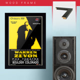 Warren Zevon (1995) - Concert Poster - 13 x 19 inches