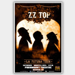 ZZ Top (2014) - Concert Poster - 13 x 19 inches